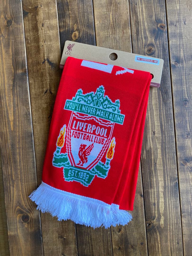 リバプールFC 【公式】クレストスカーフ マフラー 新品・未使用