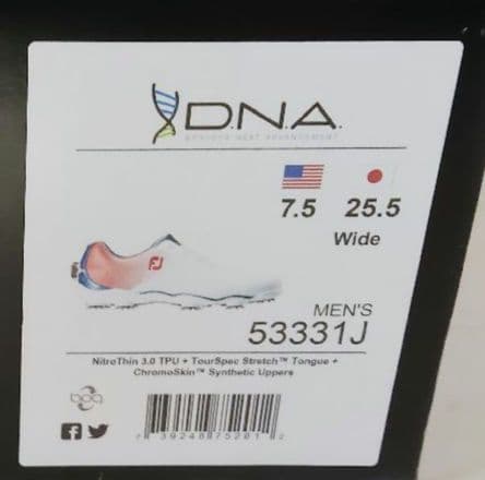 FOOTJOY DNA ゴルフシューズ 25.5cm