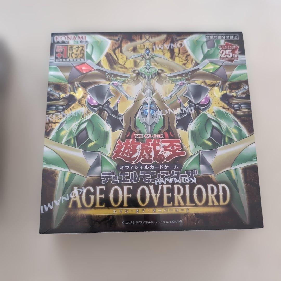 ☆エイジオブオーバーロード　新品未開封　シュリンク付　4BOX☆