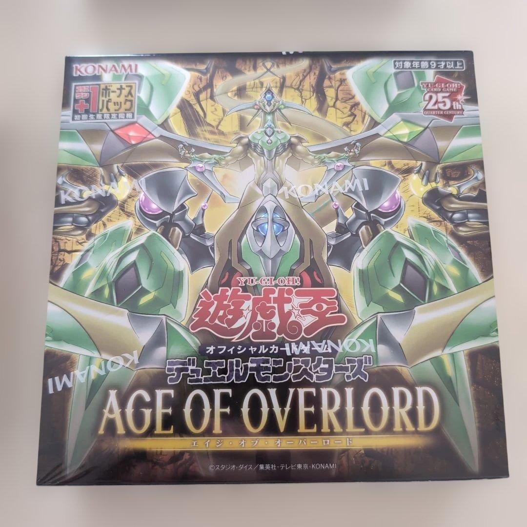 ☆エイジオブオーバーロード　新品未開封　シュリンク付　4BOX☆
