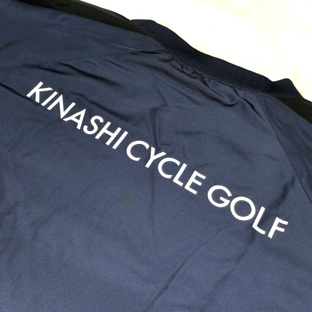 【美品】木梨サイクル　GOLF　リバーシブルスニードジャック　ネイビー　黒　XL