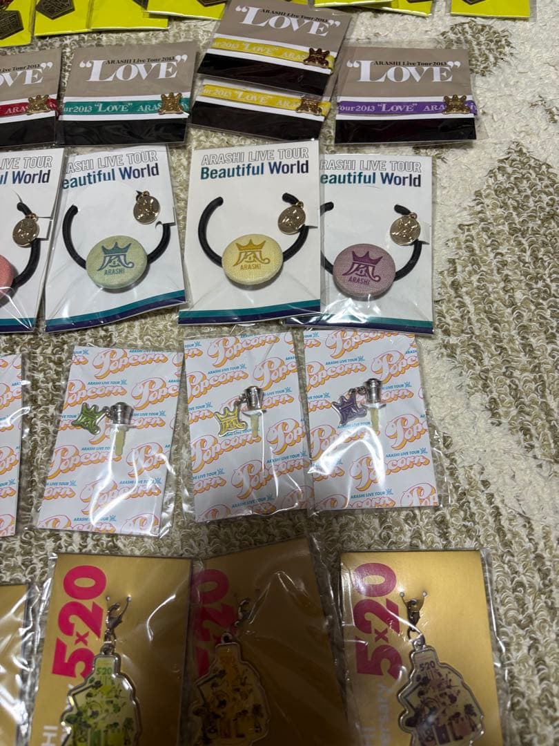 嵐　ライブ　グッズ　５色セット　5人セット　セット　まとめ売り