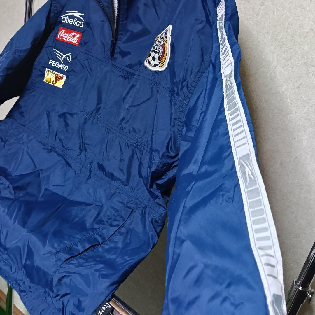 アトレティカ製 メキシコ代表 ハーフジッププルオーバー トレーニングピステ／S