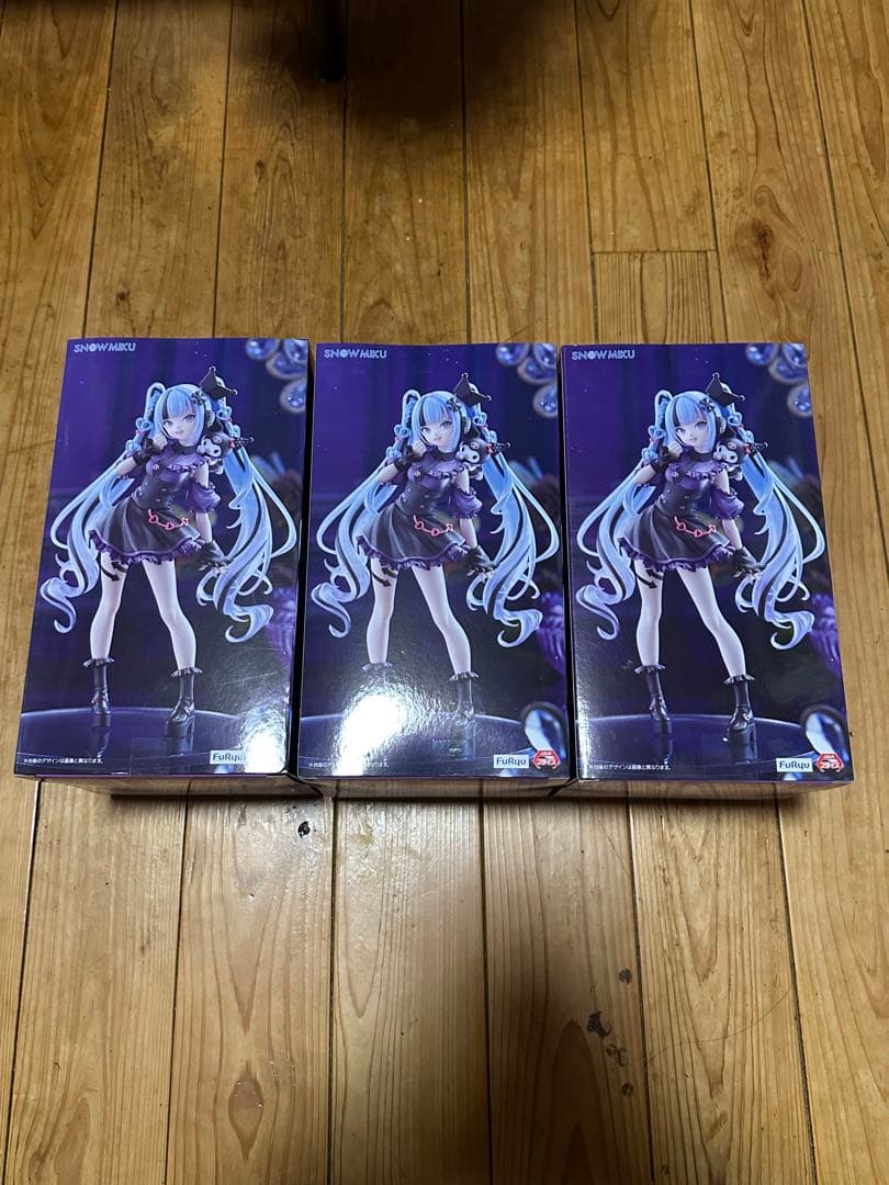 雪ミク×クロミ Trio Try-it Figure 3個
