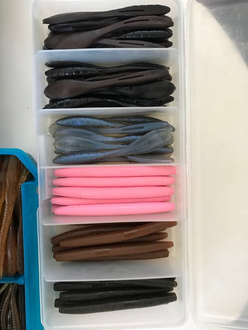 【SALE】これだけあれば安心でしょ〜セット　色々ワーム　バス釣り　フィッシング