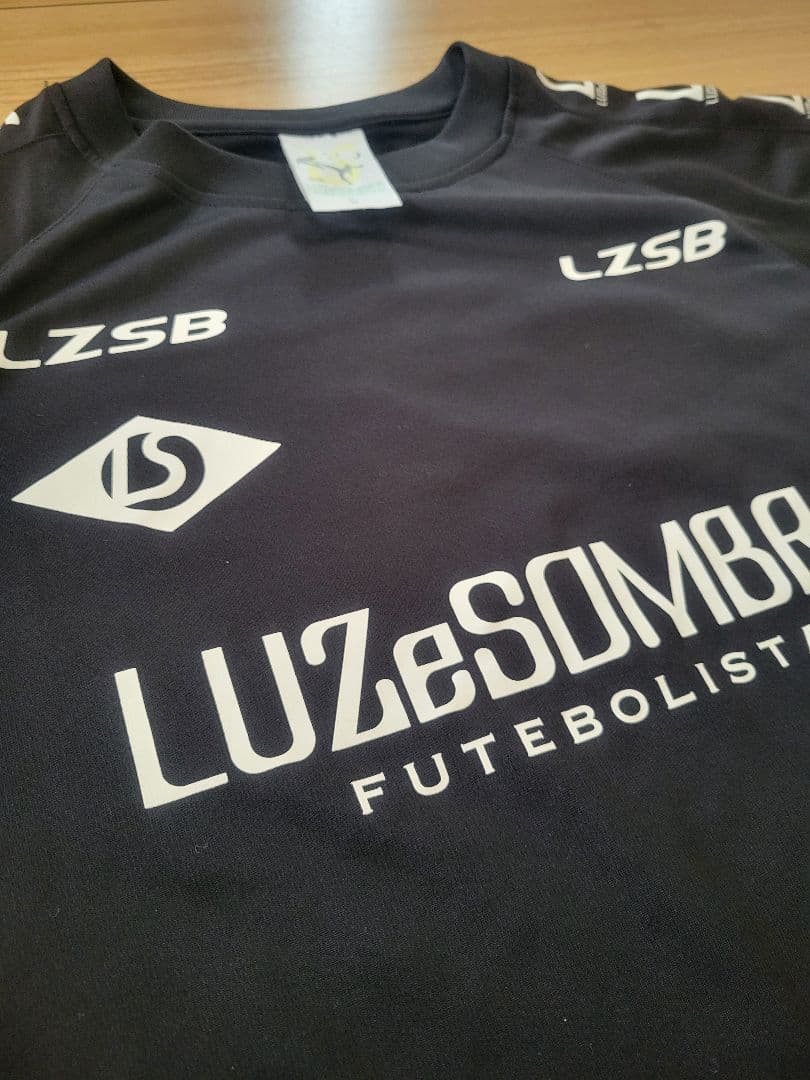 サッカーウェアセット S ブラック 上下 Tシャツ ハーフパンツ 黒