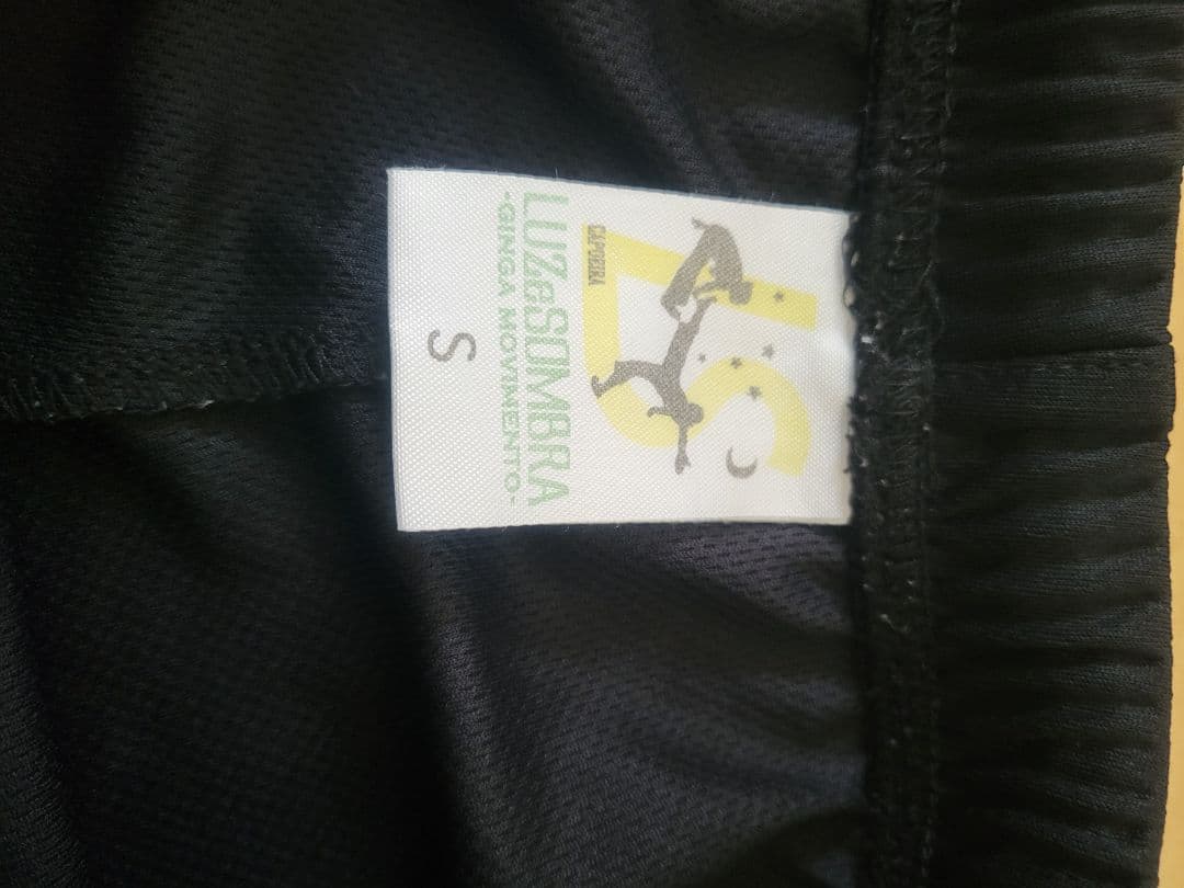 サッカーウェアセット S ブラック 上下 Tシャツ ハーフパンツ 黒