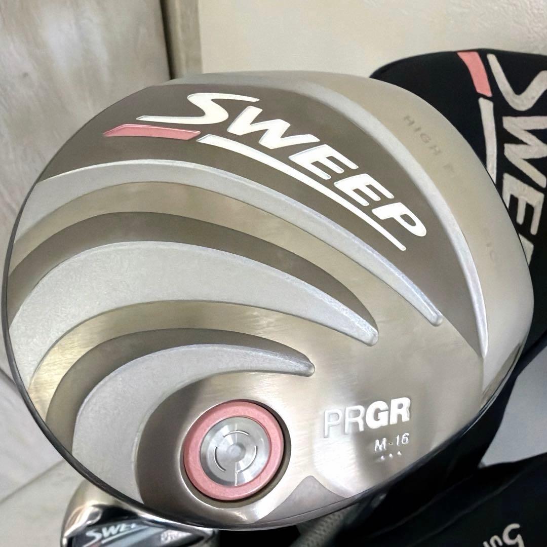 未使用に近い　PRGR SWEEP レディースゴルフクラブセット パターXXIO