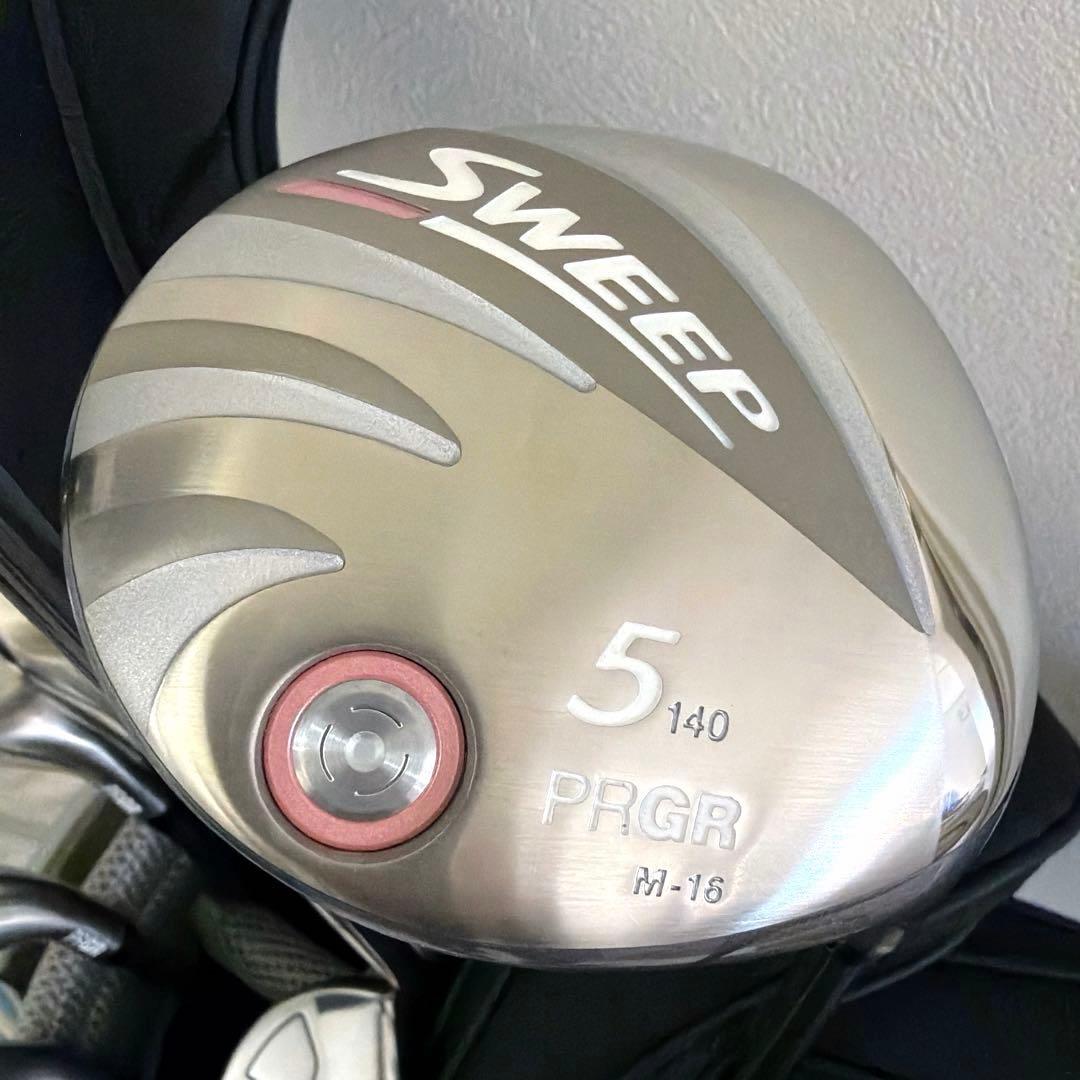 未使用に近い　PRGR SWEEP レディースゴルフクラブセット パターXXIO