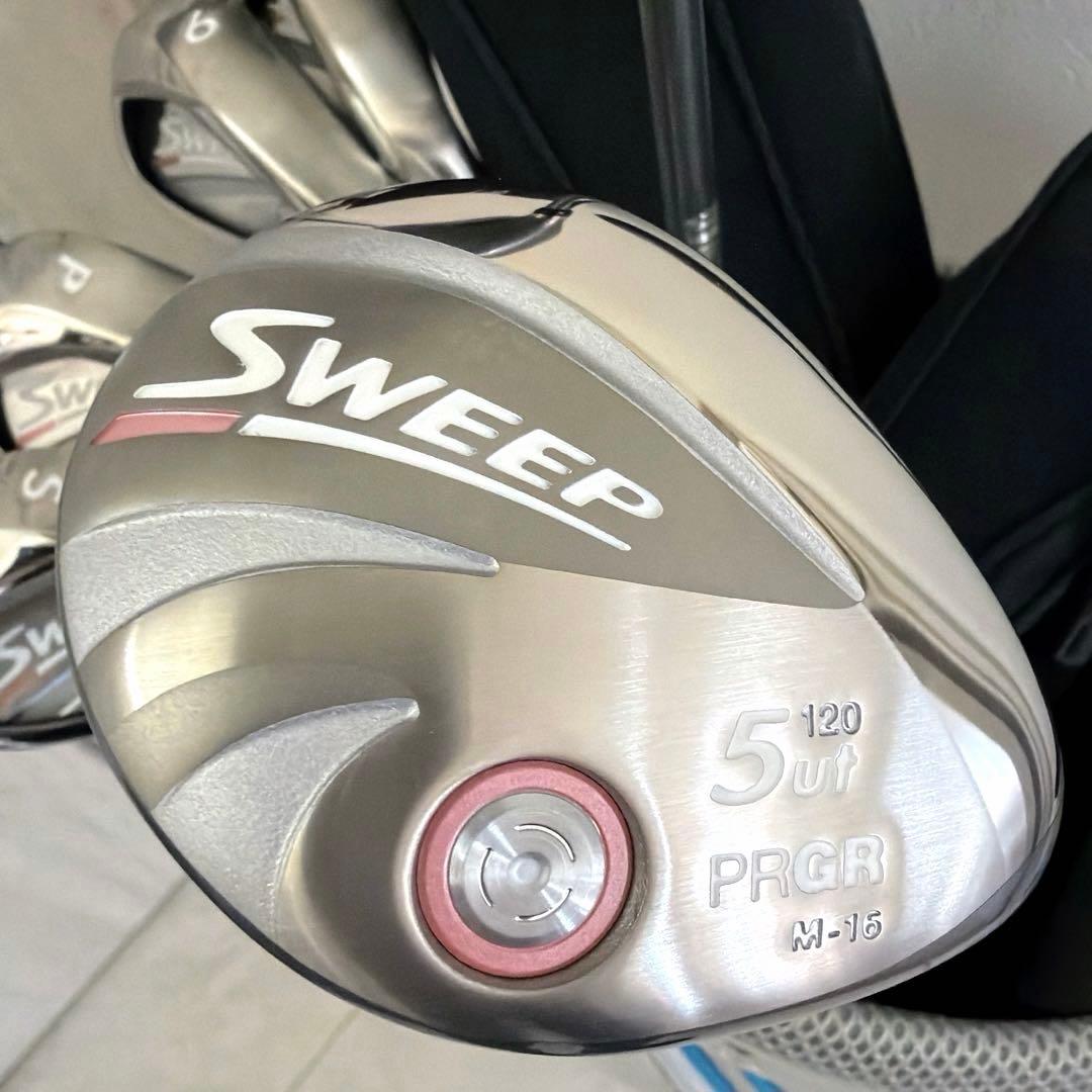 未使用に近い　PRGR SWEEP レディースゴルフクラブセット パターXXIO