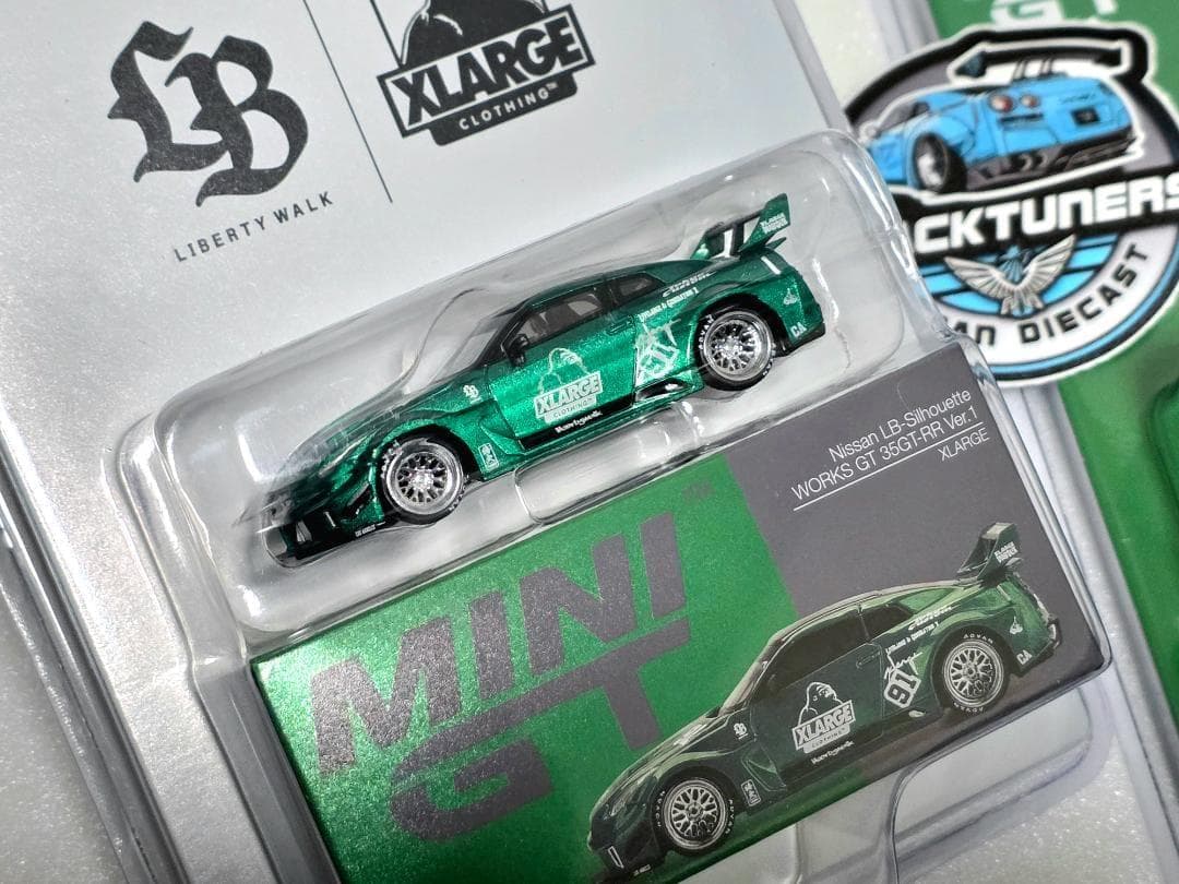 MINIGT リバティーウォーク XLARGE コラボレーション サイン入り2個