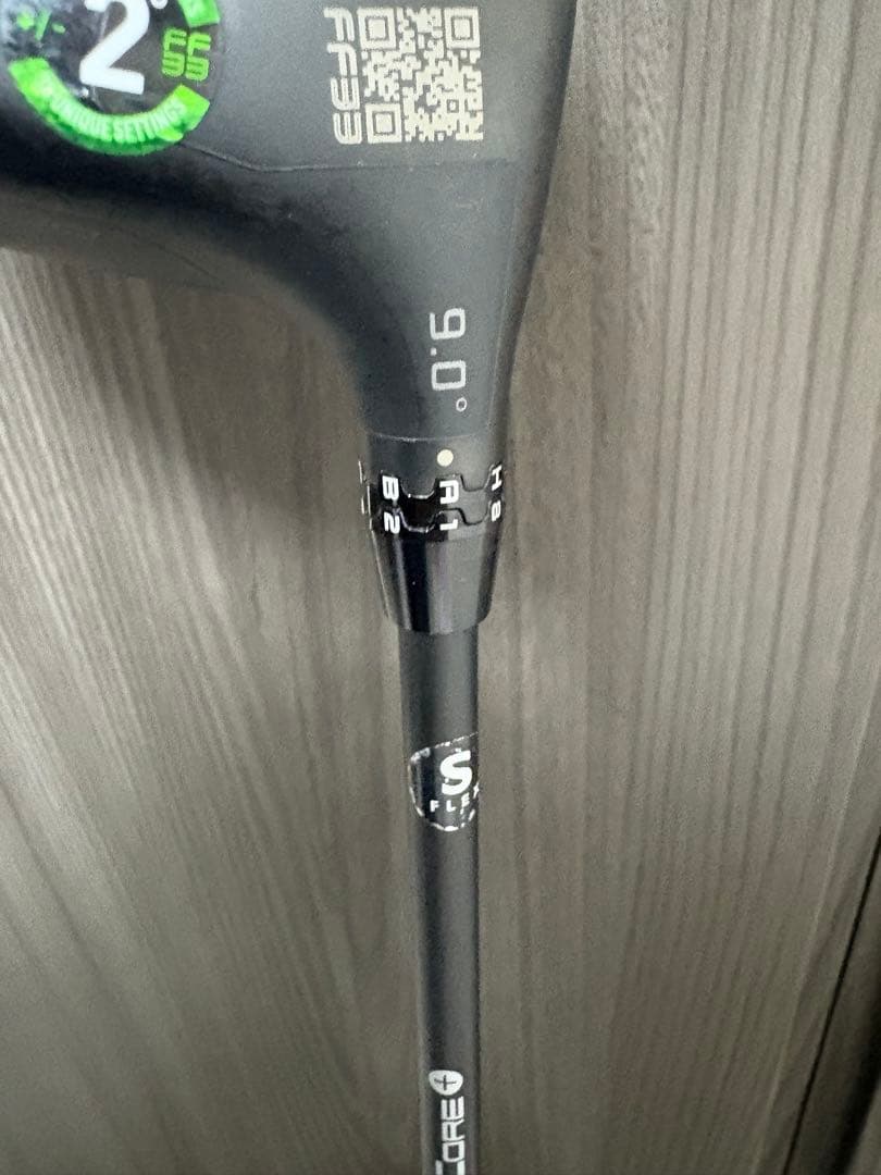 DS ADAPT LS ドライバー9.0° 24ベンタスブラック6s カスタム品