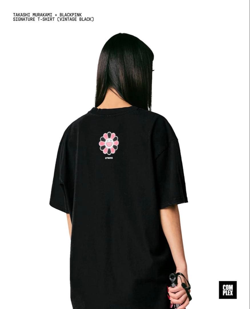 BLACKPINK × 村上隆 コラボTシャツ Black Ｌサイズ 新品