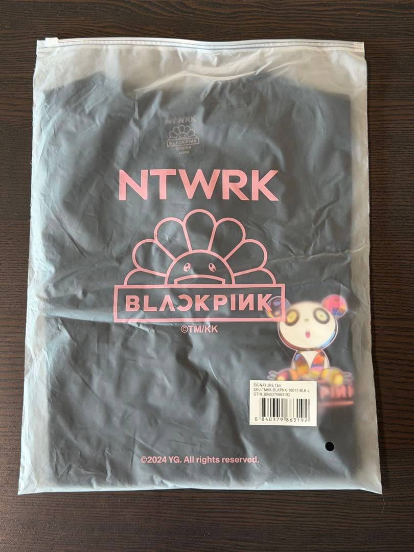 BLACKPINK × 村上隆 コラボTシャツ Black Ｌサイズ 新品