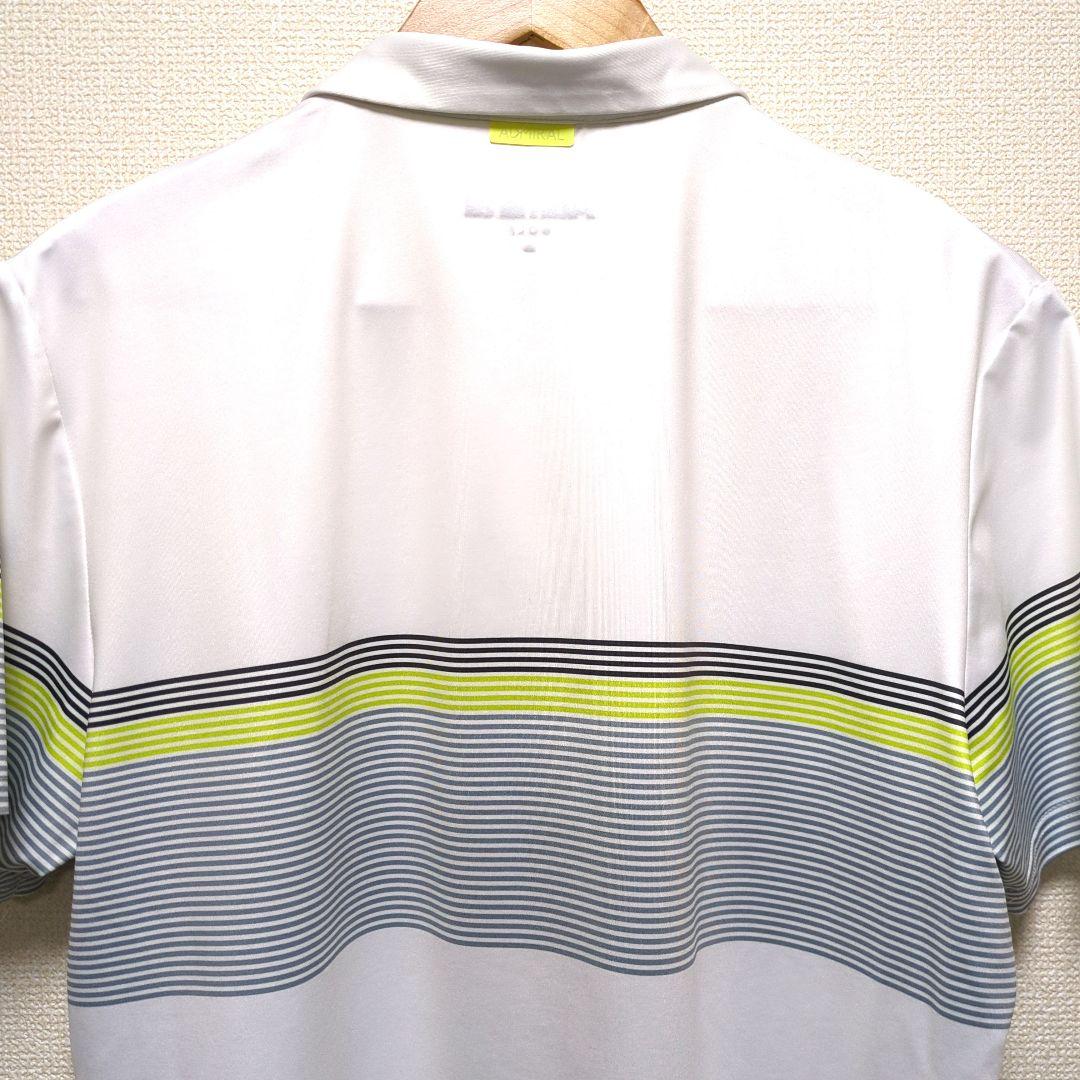 Admiral アドミラル ポロシャツ ゴルフウェア 白 XL