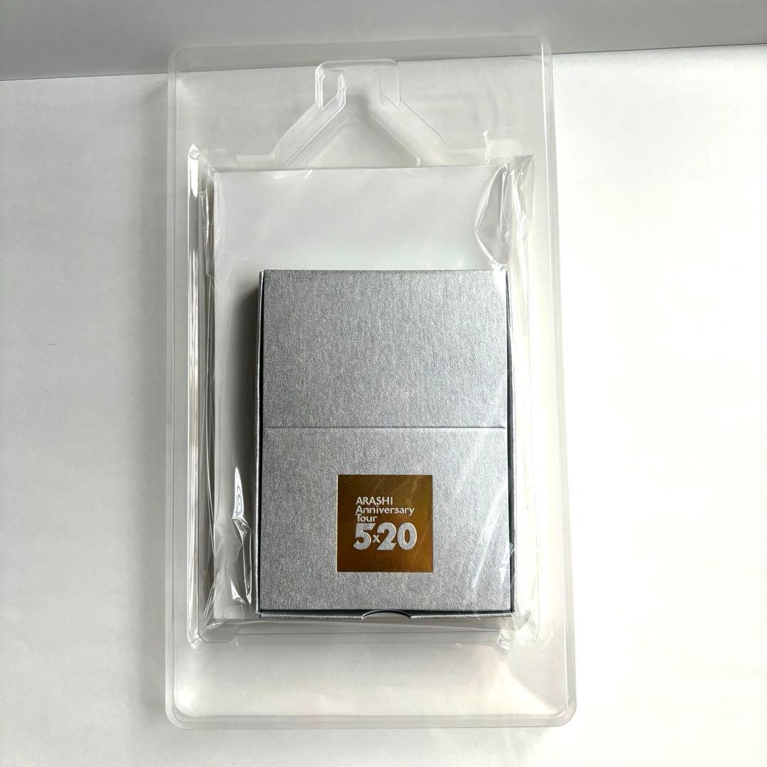 嵐 ARASHI 5×20 スワロフスキー ゴールド 金 黄色 スタンドボックス