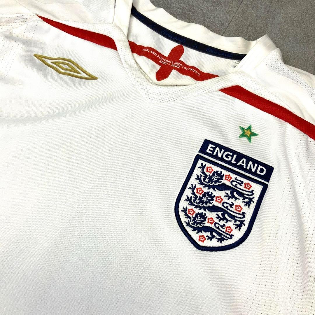 00’s UMBRO イングランド代表 ユニフォームシャツ 07-09 