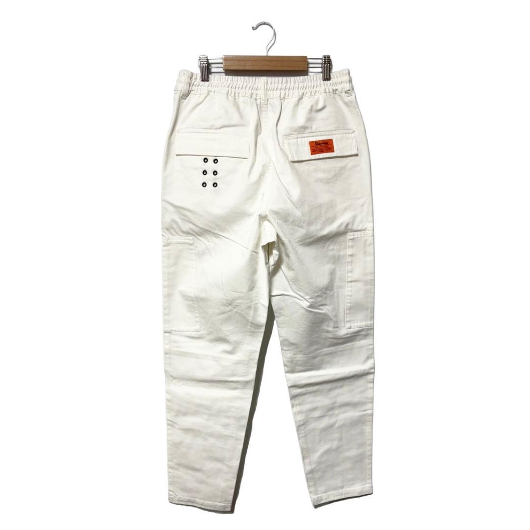 新品 ラッセルノ ゴルフ コンバット カーゴジョガーパンツ ホワイト M 4