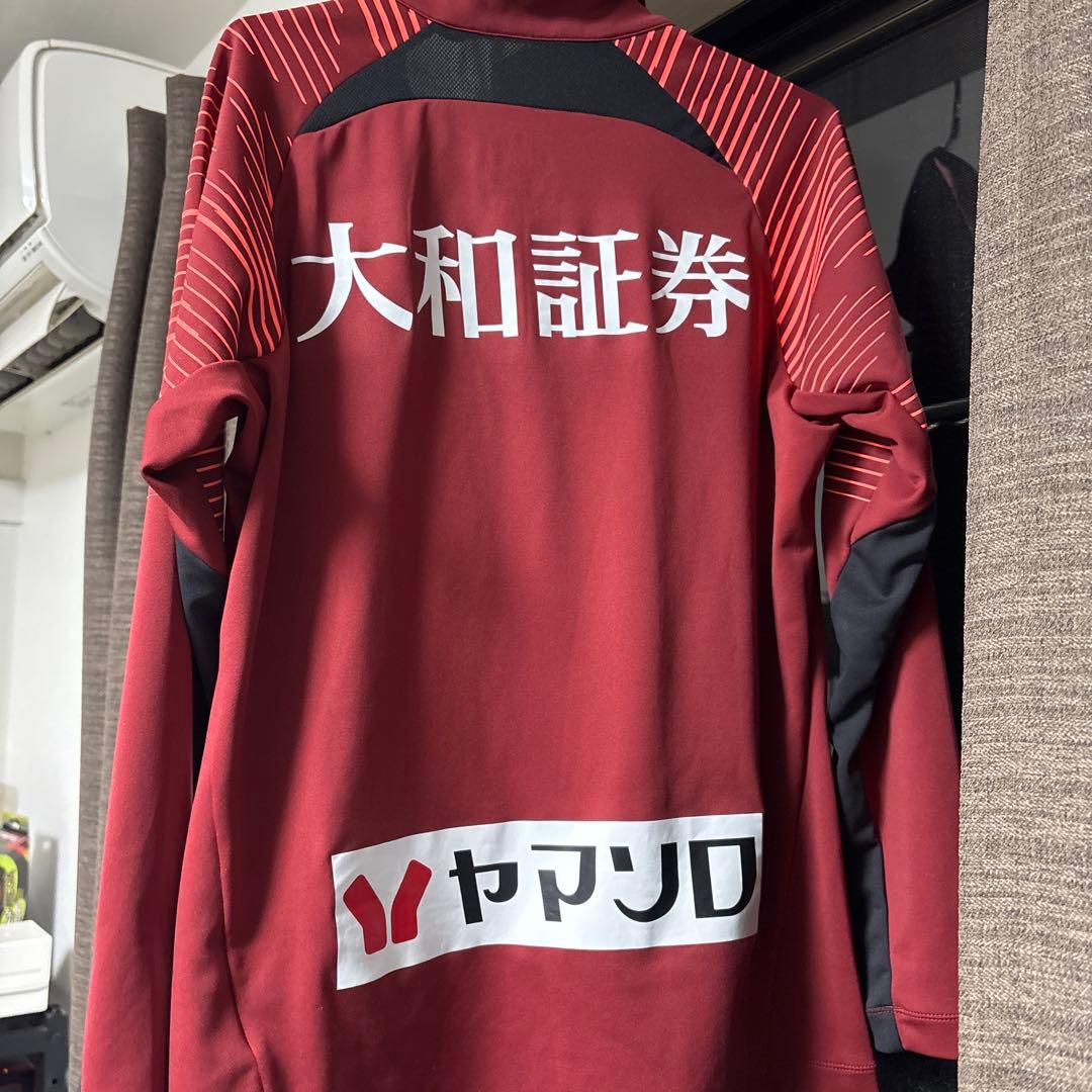 ヴィッセル神戸 ハーフジップ 練習着