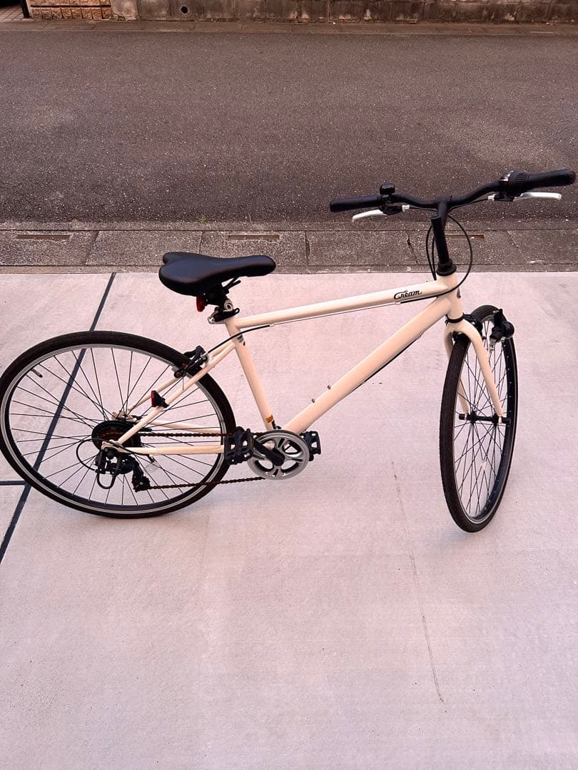 自転車本体 Cream Cross