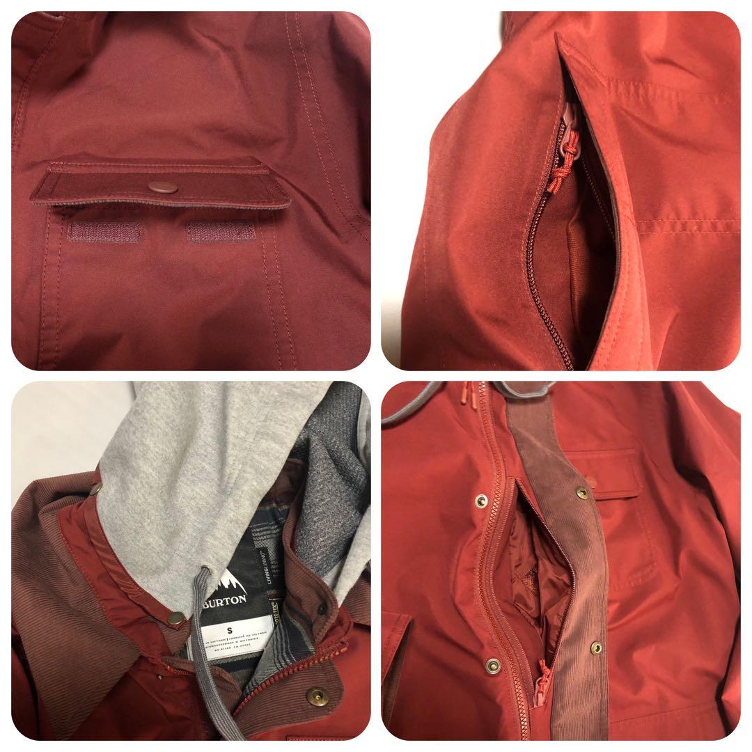 1576 Burton スノボ　ウェア　ゴアテックス　ジャケット　2way M