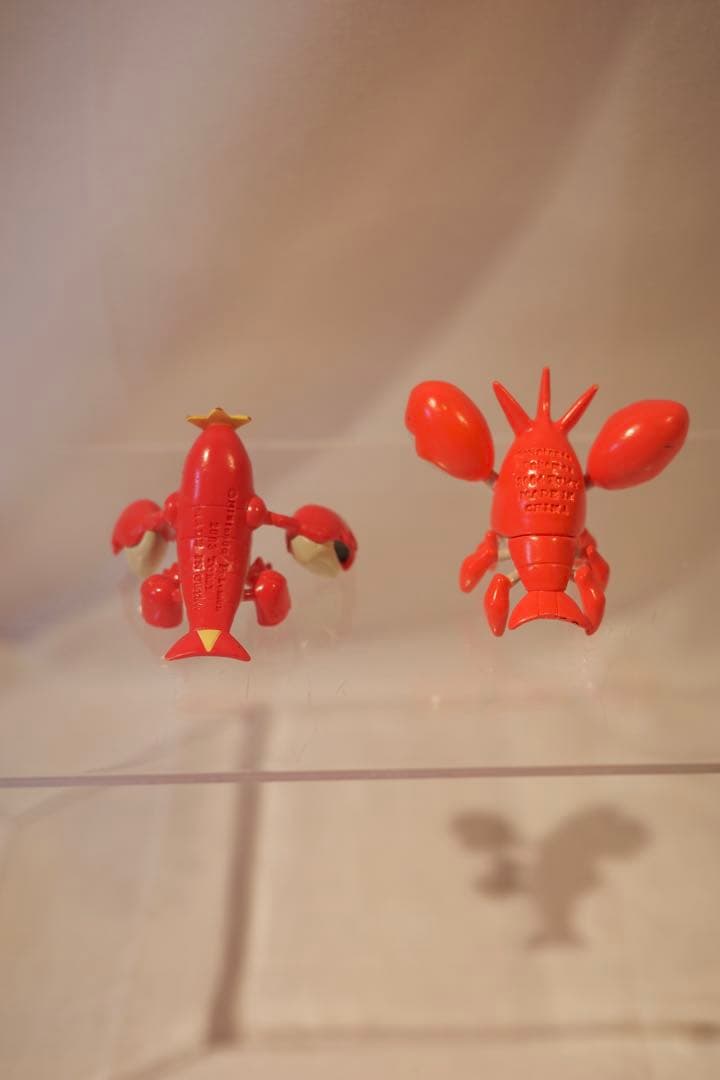 【初期TOMY】モンコレ ヘイガニ＆シザリガー 進化セット AG世代 当時物