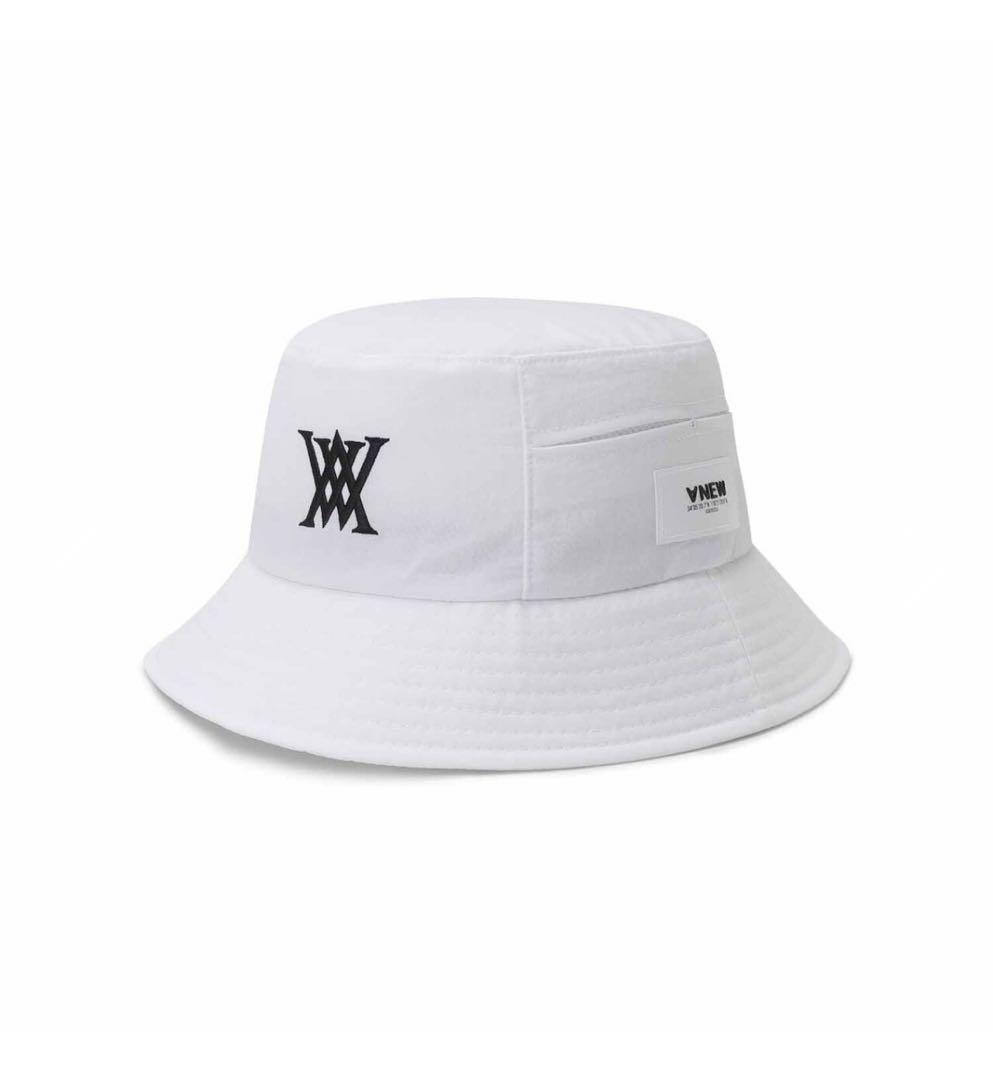 完売品⭐️新品タグ付き ❤️Mサイズ ANEW ロゴ　バケハ　ホワイト　UNISEX