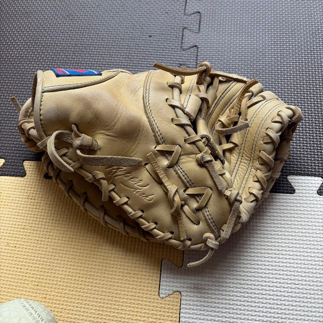 ローリングス　軟式グローブ ベージュ ファーストミット　少年野球