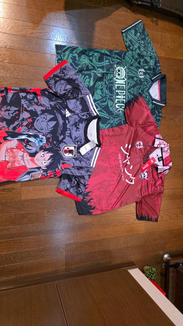 ONE PIECE サッカー応援シャツ 3点セット