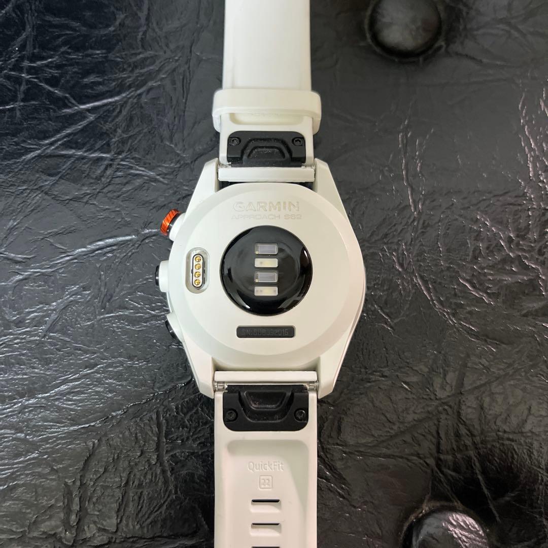 Garmin APPROACH S62 ホワイト ゴルフウォッチ　美品