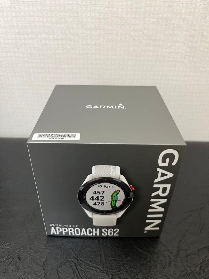 Garmin APPROACH S62 ホワイト ゴルフウォッチ　美品