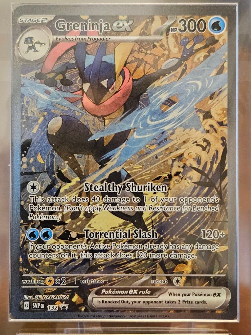 ゲッコウガ Greninja ex 海外版プロモ ARS9 鑑定済 3枚セット