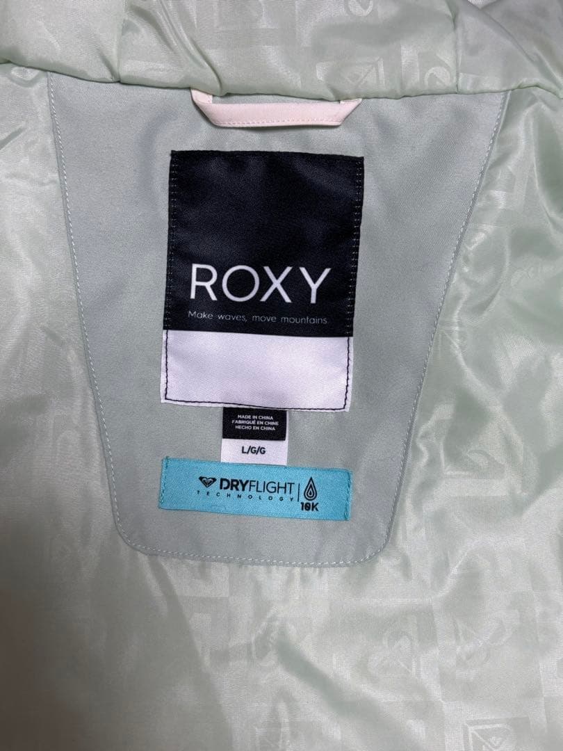 ✨新品未使用タグ付き✨ROXYロキシースノーボードウェア ピンク×オフホワイトＬ