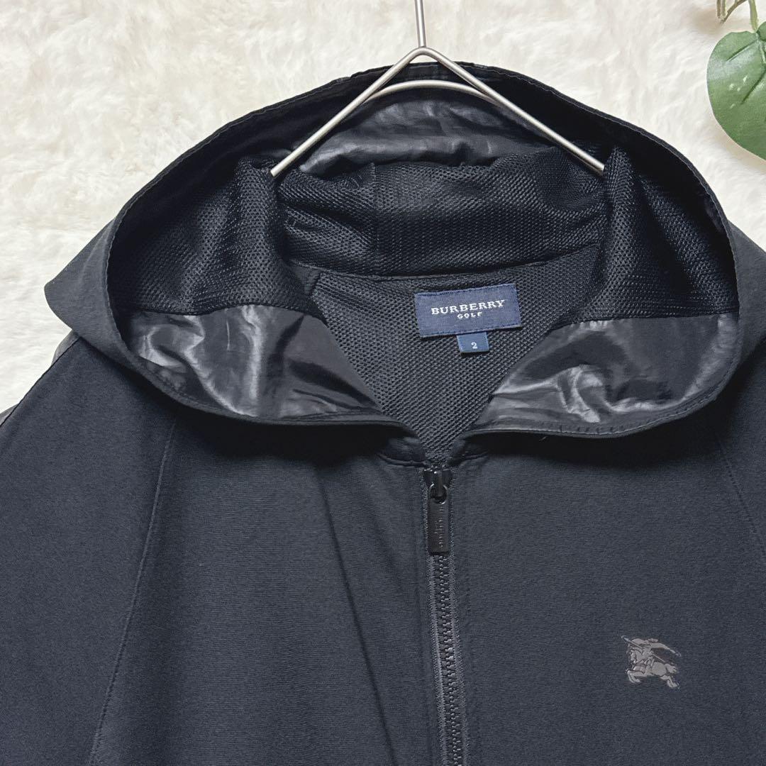 BURBERRY GOLF ショートオールインワン フード 異素材切替 2