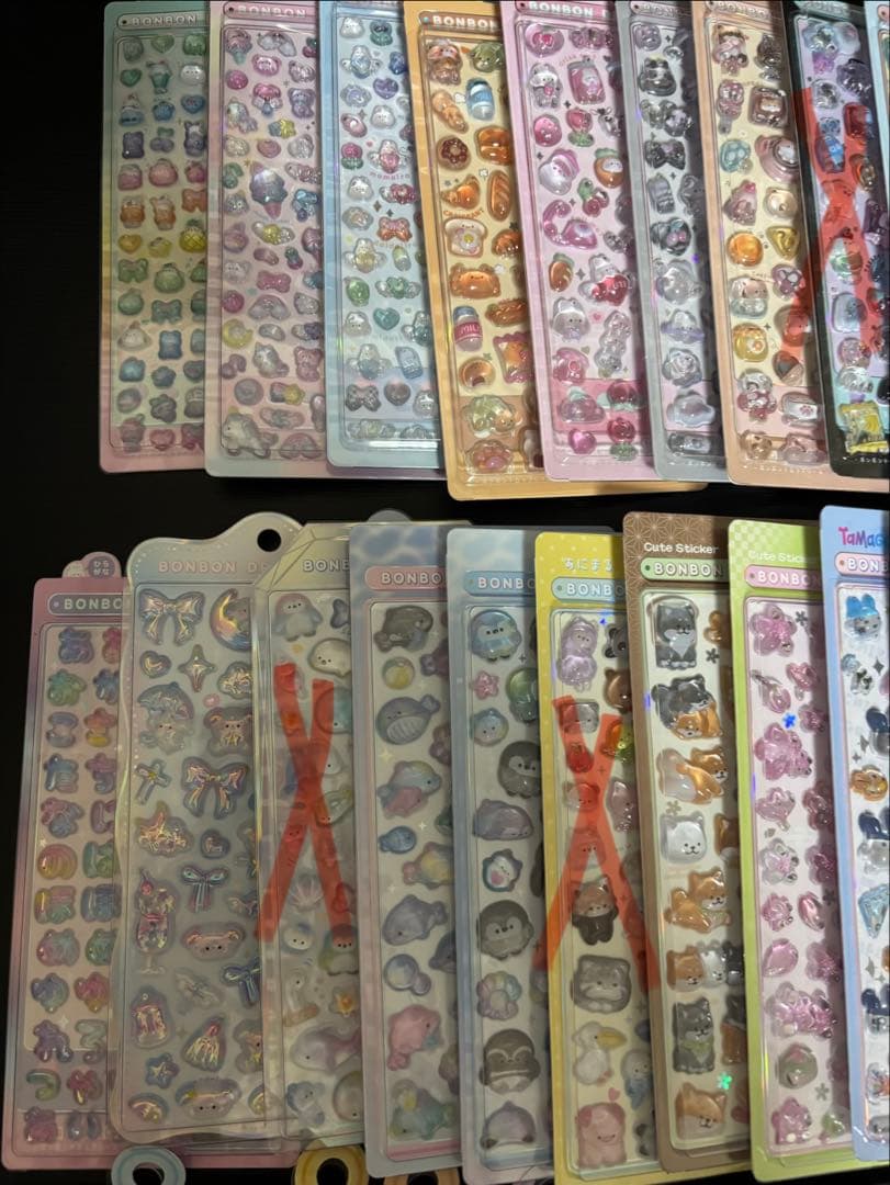 ボンボンドロップシール他　まとめ売り