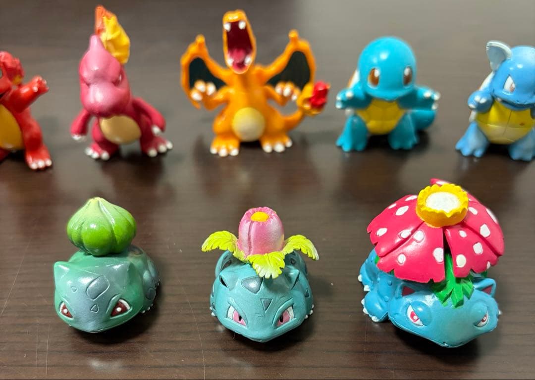 ポケモン フィギュア　モンコレ　初代御三家セット