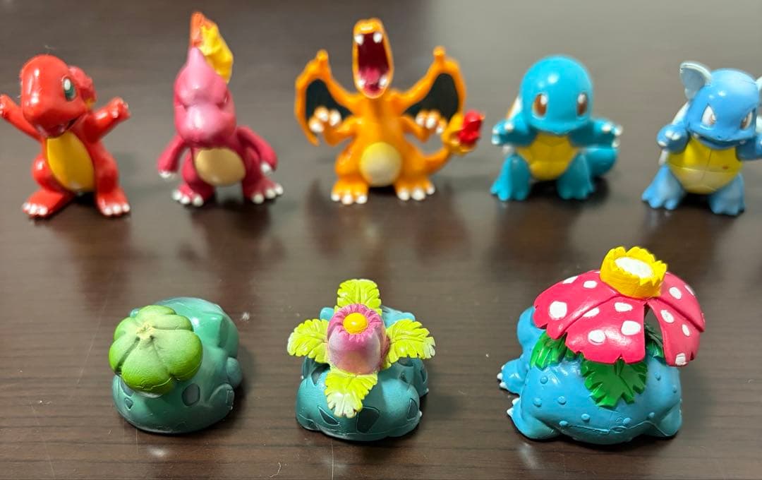ポケモン フィギュア　モンコレ　初代御三家セット