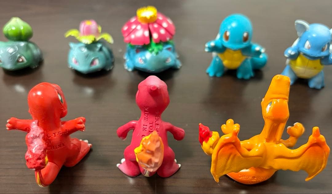ポケモン フィギュア　モンコレ　初代御三家セット