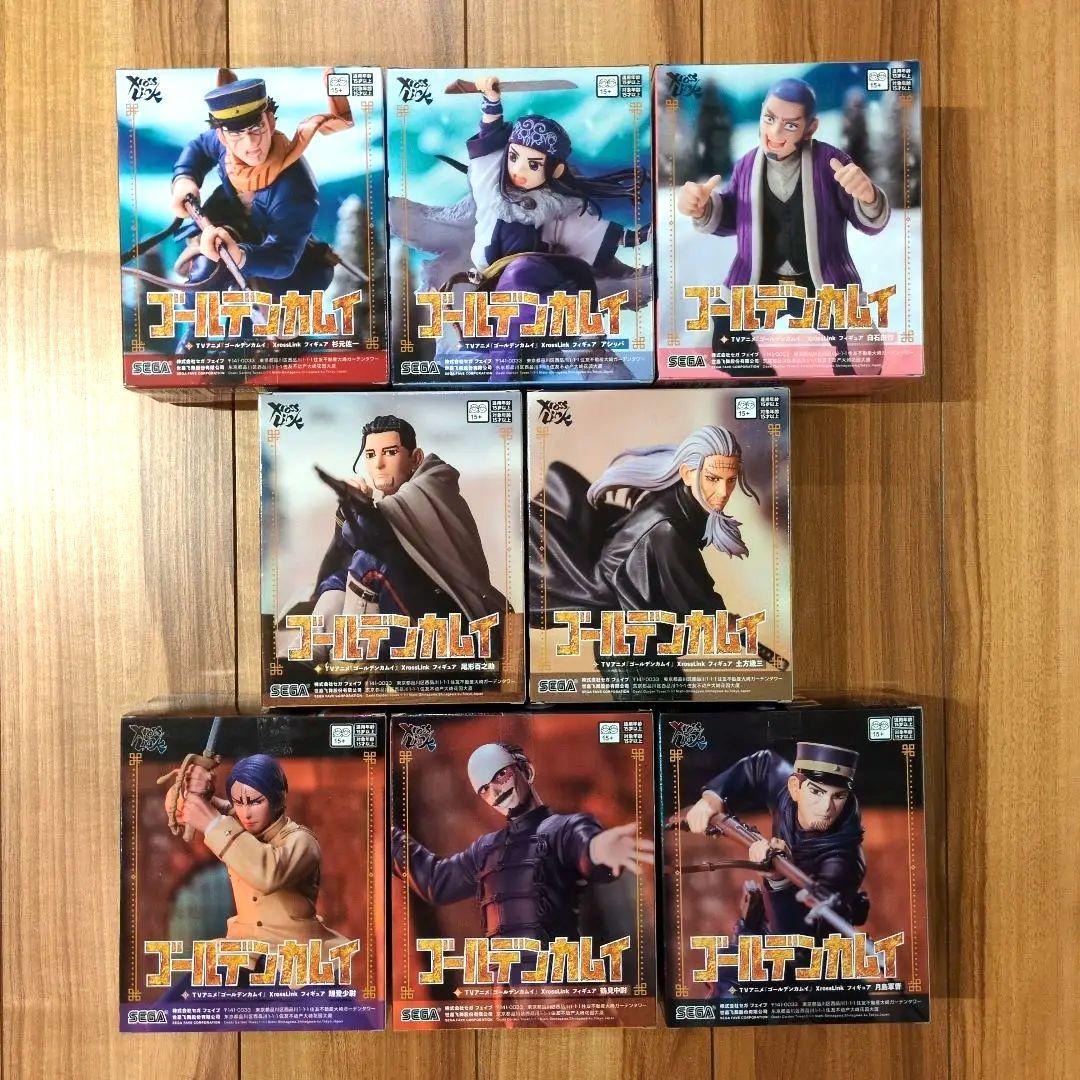 ゴールデンカムイ XrossLink フィギュア 8種セット