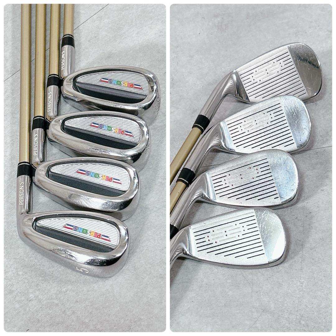 X928 DUNLOP 他 レディース ゴルフ クラブ ハーフセット 黄赤 くま