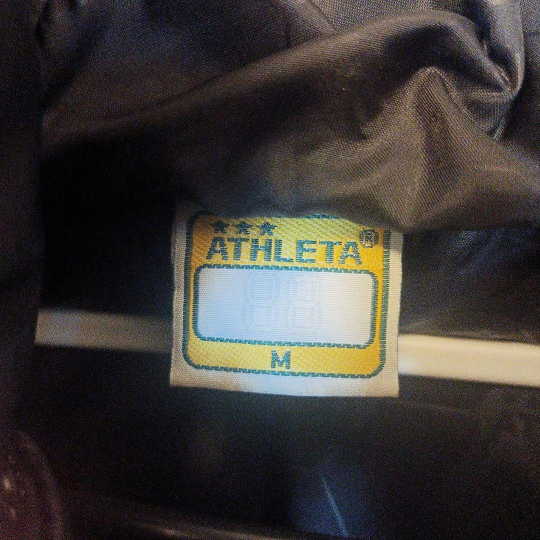 ATHLETA 迷彩柄 フード付きベンチコート M