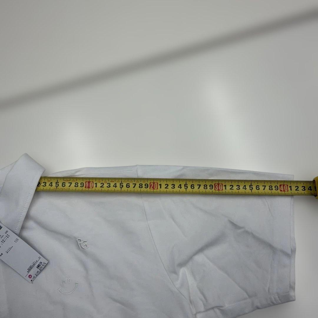 【新品未使用】PEARLY GATESパーリーゲイツポロシャツサイズ48ホワイト