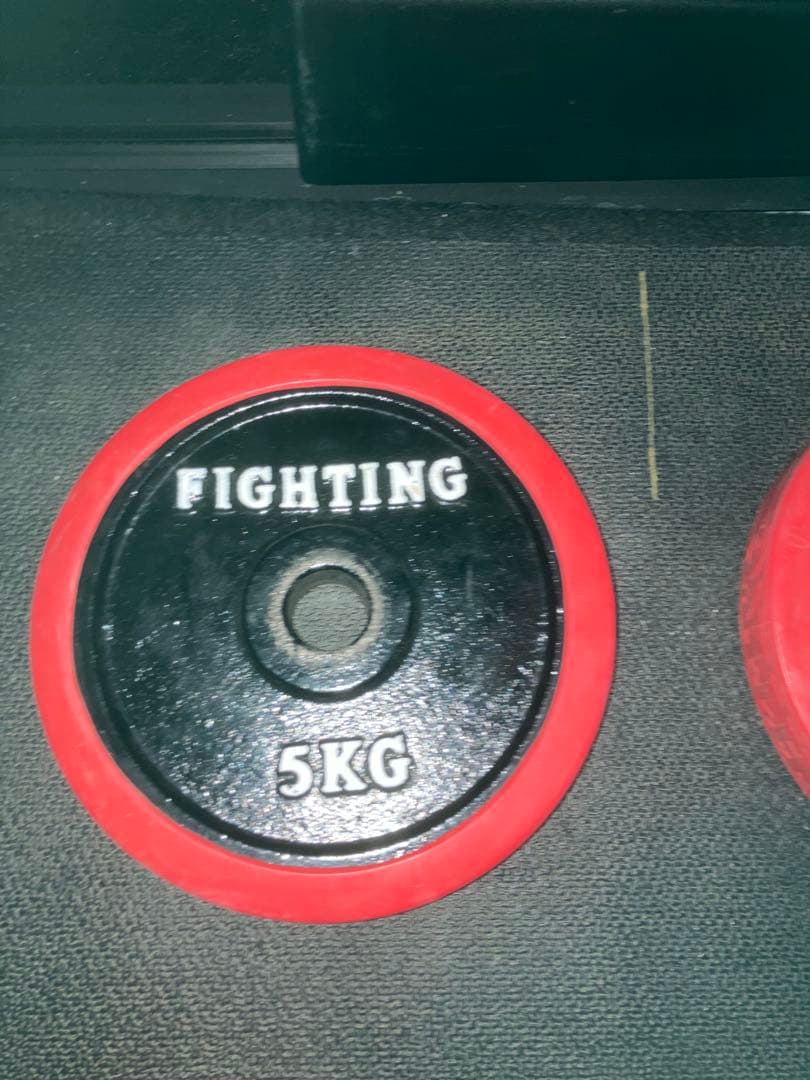 FIGHTING ダンベルプレート 5kg 4枚セット