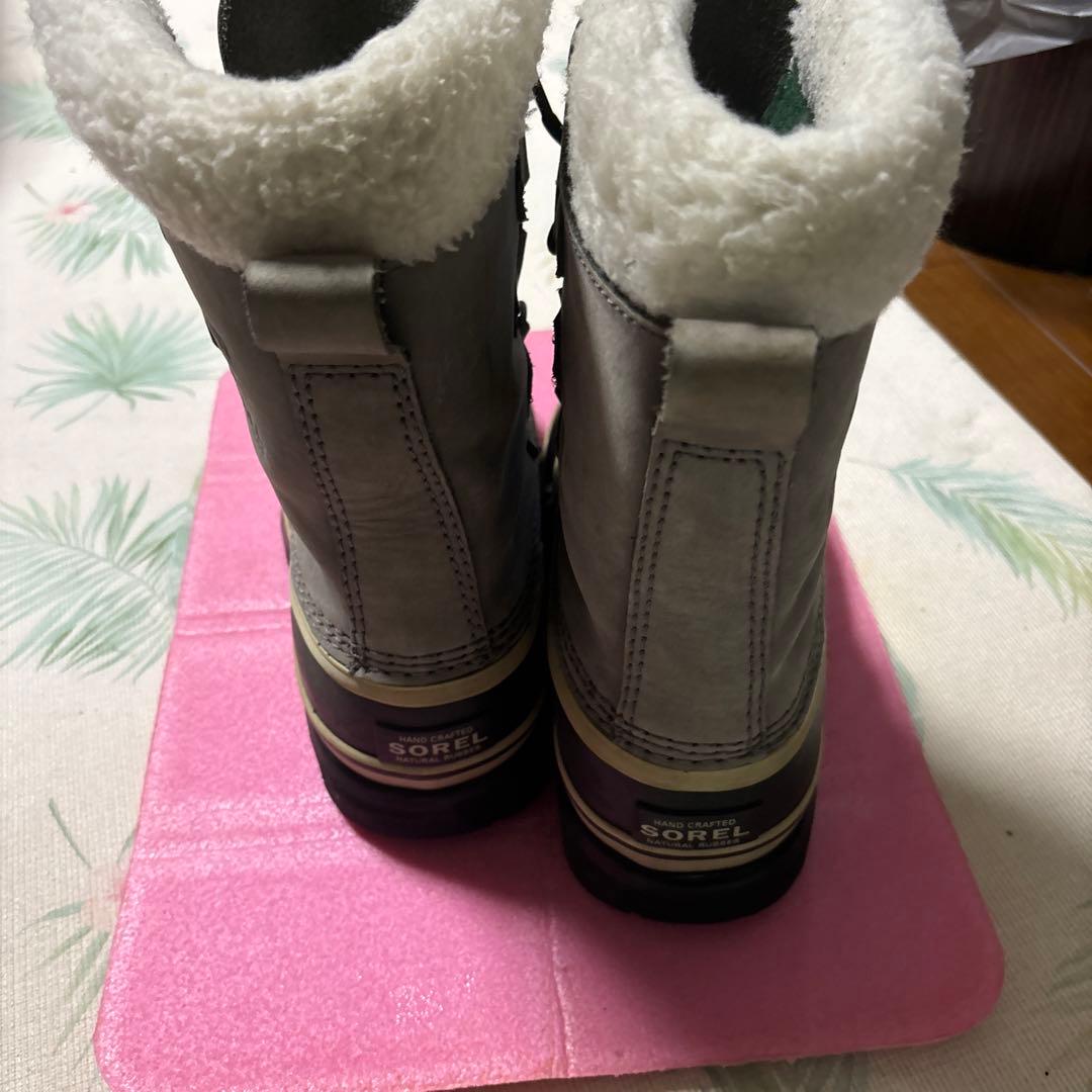 長靴　SOREL ウィンターブーツ グレー/ブラック