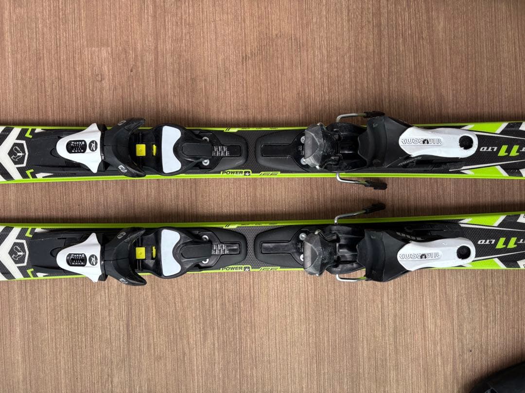美品‼️ロシニョールスキー板Pursuit 11Ltdエッジワックスメンテ付
