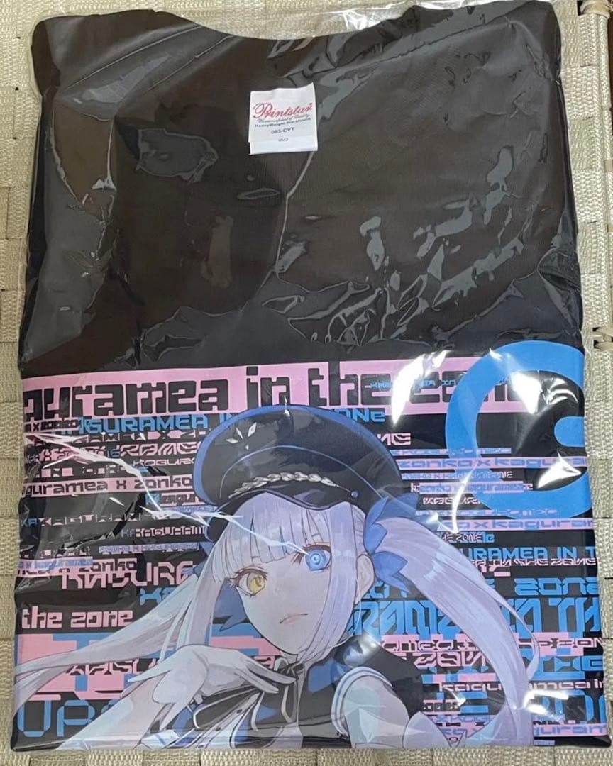 20名限定　ZONE 神楽めあ×ぞん子　神楽めあ　Tシャツ　当選品　当選紙付き