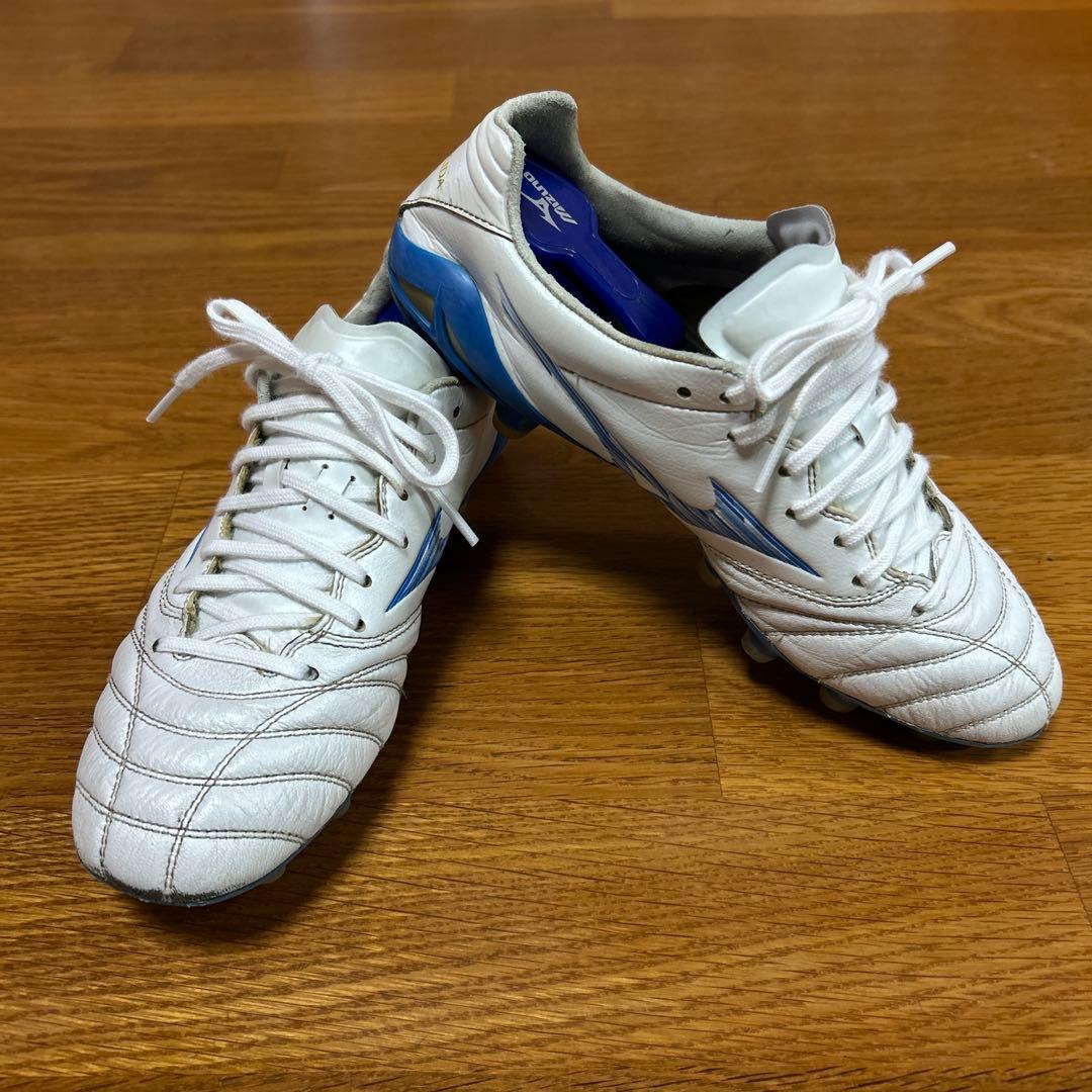 ミズノ モナルシーダネオ3ELITE 23.5センチ　　ホワイト/ブルー