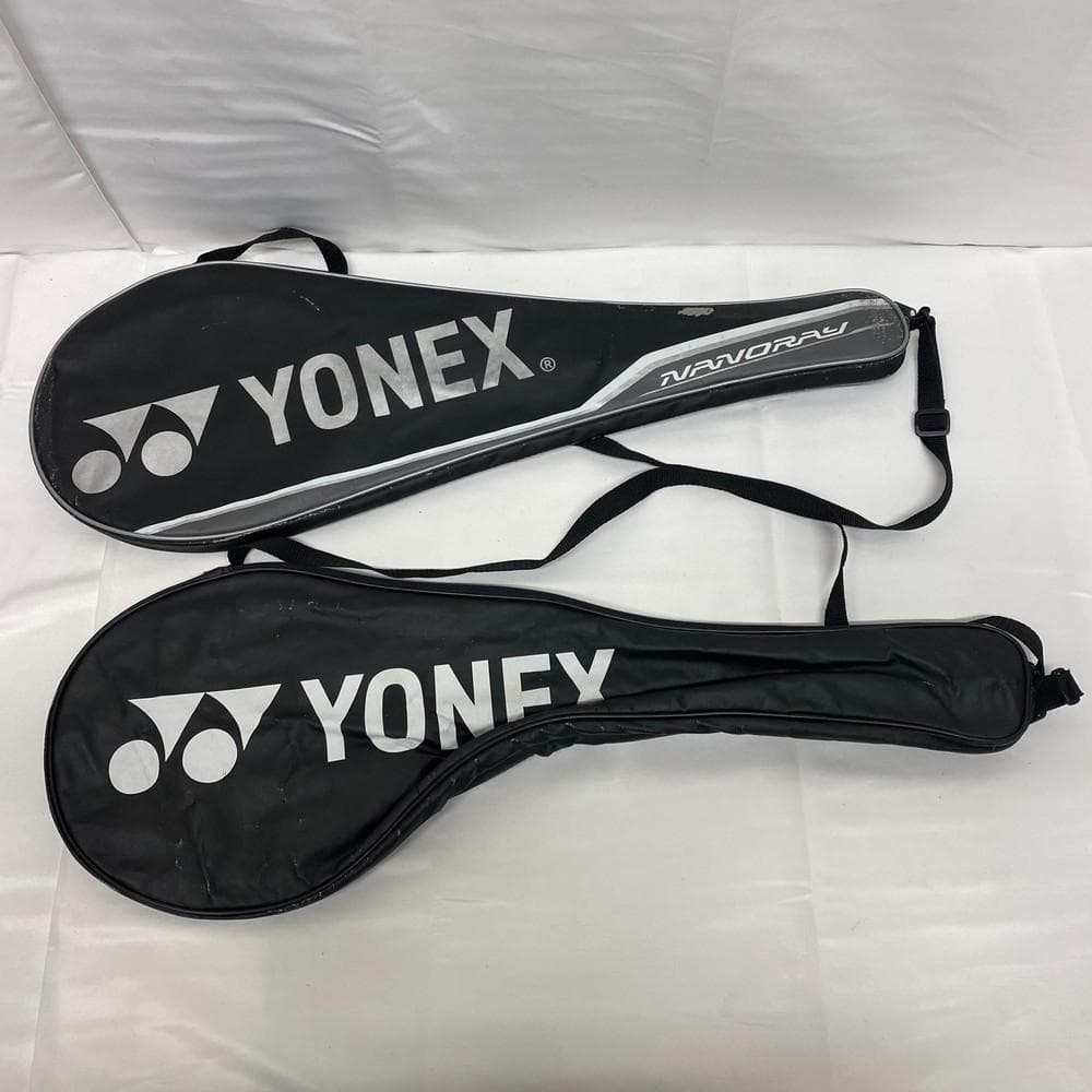 ◆YONEX ヨネックス バドミントン ラケット 3本 バッグ付き 11134