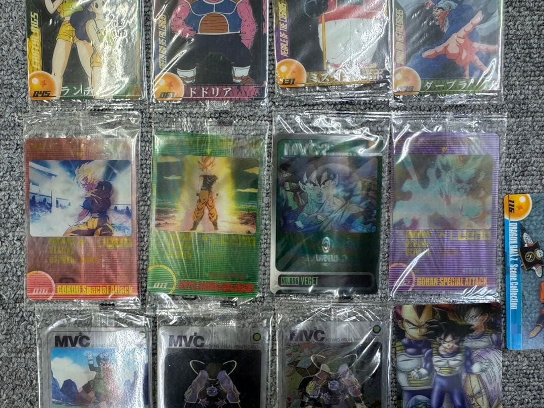 ドラゴンボール　森永ウエハースカード　未開封15枚　開封済み2枚　計17枚