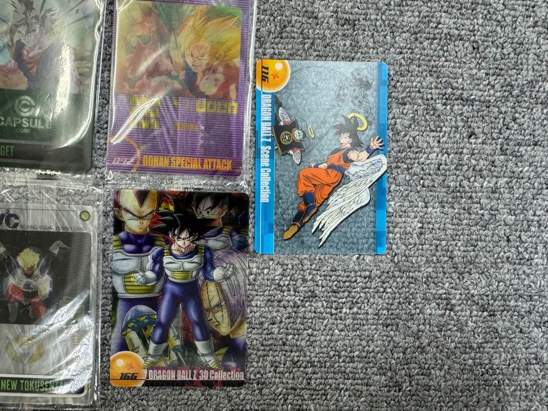 ドラゴンボール　森永ウエハースカード　未開封15枚　開封済み2枚　計17枚